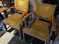 Stoel, bekleed met stof - afbeelding 1 van  4