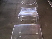 Stoel en tafel - 44x44x42cm / 43x40cm