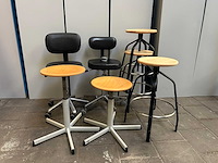Stoel, kruk (7x)