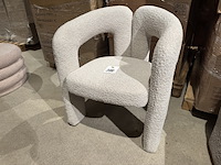 Stoel, lena, bouclé zand - afbeelding 1 van  5