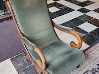 Stoel, mahoniehout, antiek - afbeelding 1 van  1