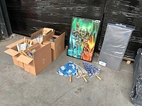 Stoel met kussens en accessoires - afbeelding 15 van  17