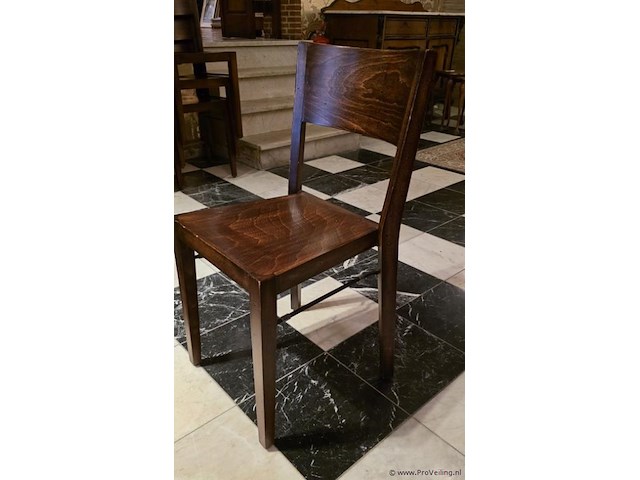 Stoelen, massief hout - 8 stuks - afbeelding 2 van  3