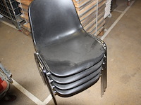 Stoelen stapelbaar 4 stuks - afbeelding 5 van  5
