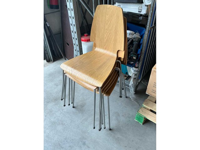 Stoelen zithoogte 46,5cm (6x) - afbeelding 2 van  3