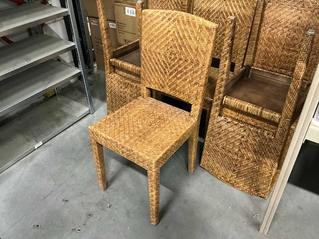 Stoelen zithoogte 46,5cm (6x) - afbeelding 1 van  2