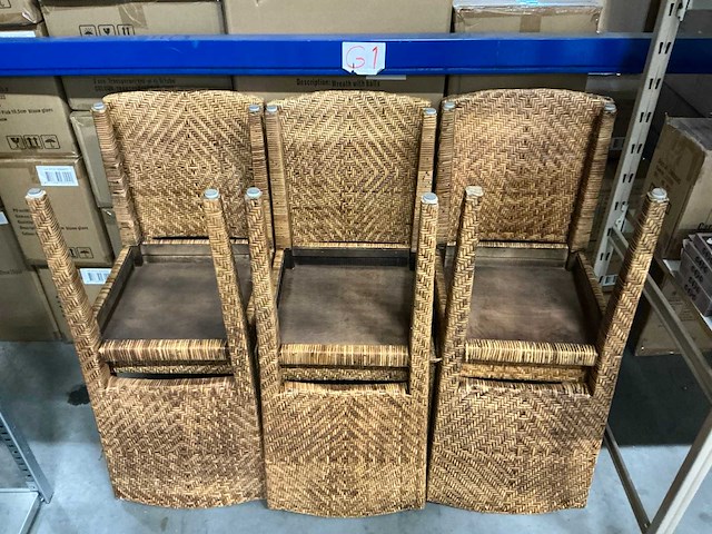 Stoelen zithoogte 46,5cm (6x) - afbeelding 2 van  2