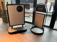 Stoepbord (2x) - afbeelding 1 van  1