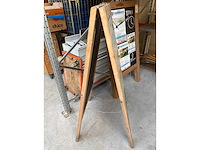 Stoepbord (2x) - afbeelding 1 van  1