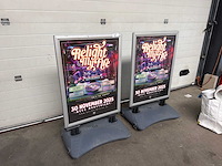 Stoepbord (2x) - afbeelding 1 van  2