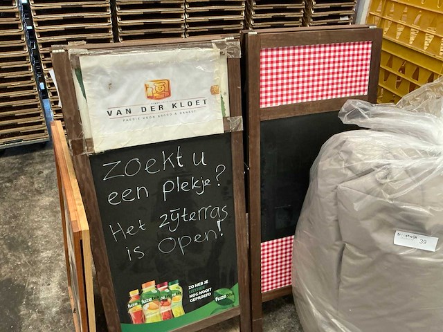 Stoepbord (2x) - afbeelding 3 van  3