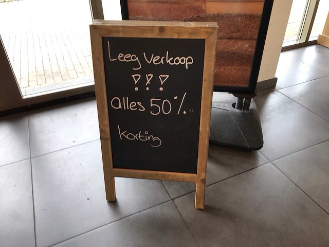Stoepbord (2x) - afbeelding 2 van  4