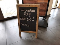 Stoepbord (2x) - afbeelding 2 van  4