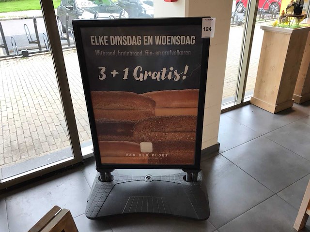 Stoepbord (2x) - afbeelding 3 van  4
