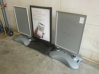 Stoepbord (3x) - afbeelding 1 van  6
