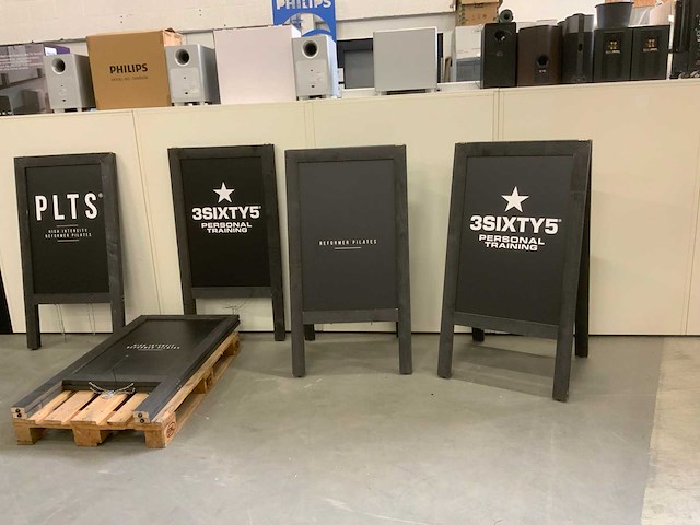Stoepbord (5x) - afbeelding 1 van  3