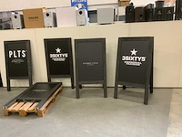 Stoepbord (5x) - afbeelding 1 van  3