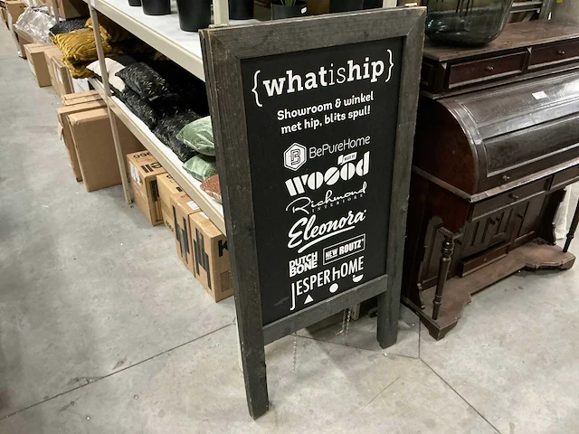 Stoepbord 72x136cm - afbeelding 1 van  2