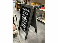Stoepbord 72x136cm - afbeelding 2 van  2