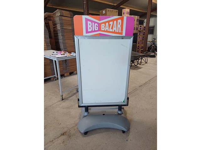 Stoepbord bazaar 1x - afbeelding 2 van  5