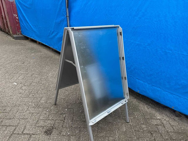 Stoepbord inklapbaar - afbeelding 1 van  4