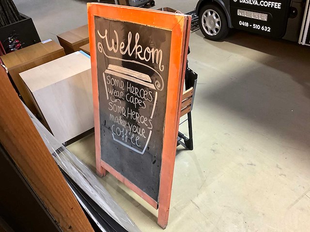 Stoepbord krijt - afbeelding 2 van  4