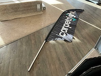 Stoepbord met 1 vlag - afbeelding 2 van  3
