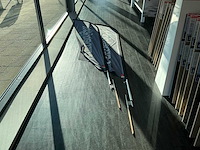 Stoepbord met 2 vlaggen - afbeelding 2 van  4