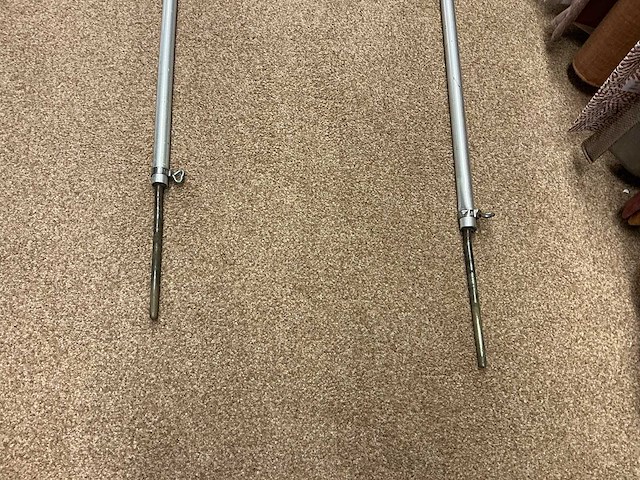 Stoepbord met 2 vlaggen - afbeelding 3 van  3