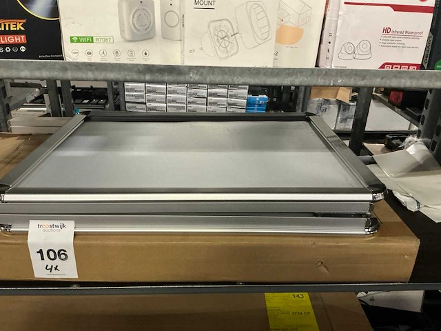 Stoepbord met clickframe (59x42 cm) (4x) - afbeelding 2 van  2