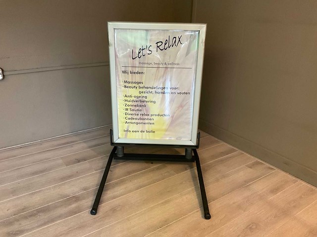 Stoepbord/stormbord - afbeelding 1 van  2