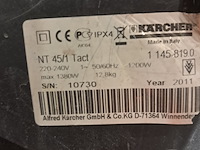 Stof-/waterzuiger - 45l - 230v kärcher, nt45/1 tact, bouwjaar 2012 - afbeelding 2 van  12