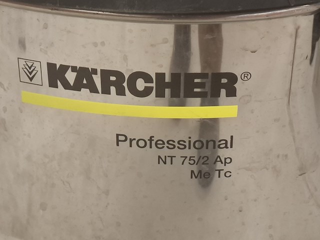 Stof-/waterzuiger 75l 230v kärcher, nt75/2 ap me tc, bouwjaar 2021 - afbeelding 5 van  6