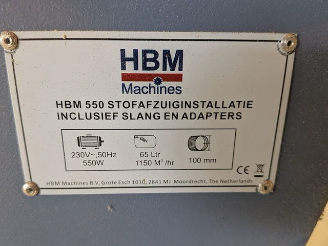 Stofafzuiging hbm, 550 - afbeelding 5 van  7