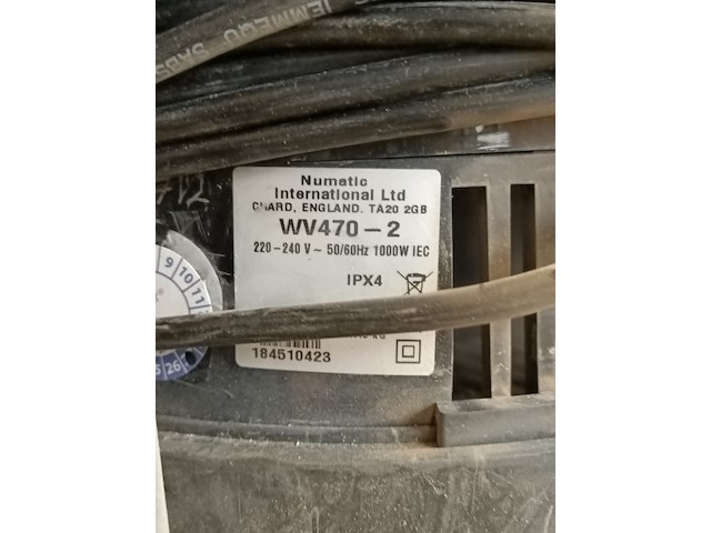Stofzuiger, airbo, 1000w - afbeelding 5 van  6