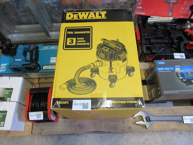 Stofzuiger nat/droog dewalt, dxv20pc - afbeelding 3 van  4