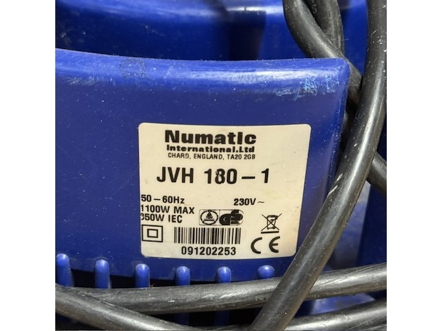 Stofzuiger, numatic, jvh 180-1, blauw - afbeelding 3 van  3