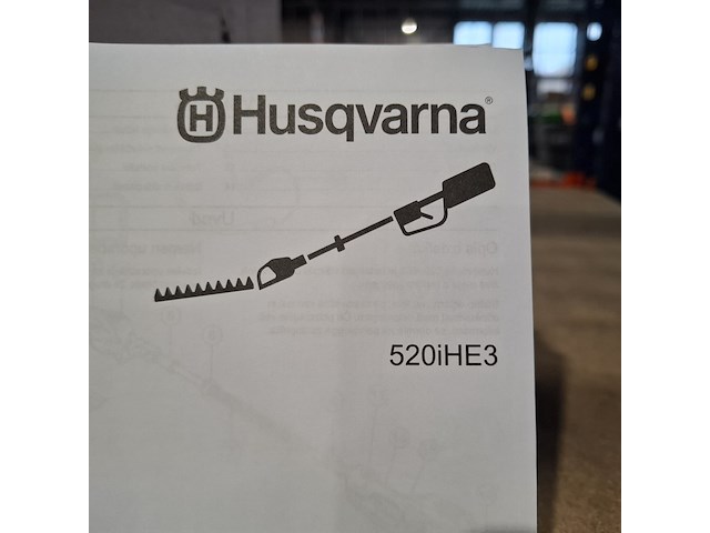 Stok heggenschaar, husqvarna, 520ihe3 - afbeelding 3 van  3