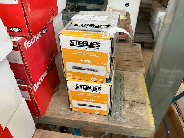 Stokeinden m8 (2x) - afbeelding 1 van  1