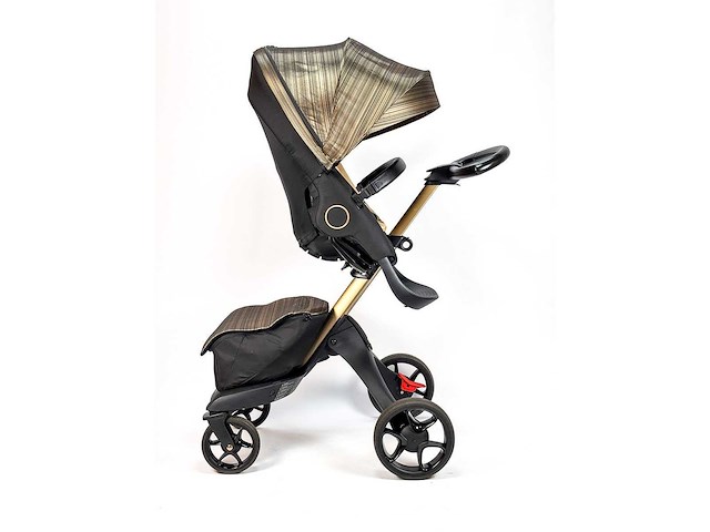 Stokke - xplory x gold black cog - kinderwagen - afbeelding 1 van  4