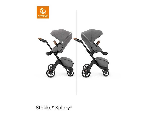 Stokke - xplory x modern grey - kinderwagen - afbeelding 6 van  13