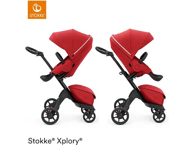 Stokke - xplory x ruby red - kinderwagen - afbeelding 3 van  4