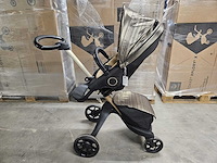 Stokke xplory x ltd. gold black - luxe kinderwagen - afbeelding 9 van  16
