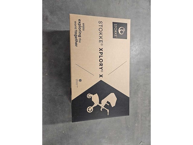 Stokke xplory x royal blue - luxe kinderwagen - afbeelding 1 van  4