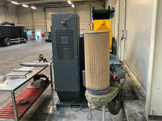 Stokkermill recyclinginstallatie ps600 & k140 flexi (2021–2022) – complete lijn met magnetische transportbanden en zeef – ±496 draaiuren - afbeelding 17 van  56