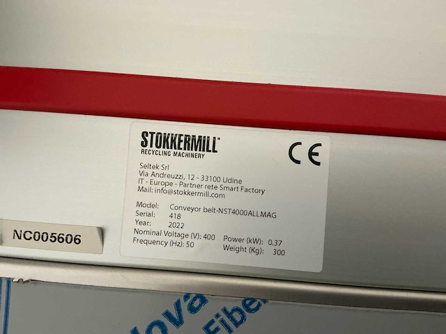 Stokkermill recyclinginstallatie ps600 & k140 flexi (2021–2022) – complete lijn met magnetische transportbanden en zeef – ±496 draaiuren - afbeelding 24 van  56