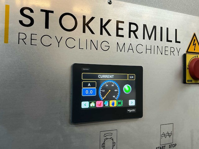 Stokkermill recyclinginstallatie ps600 & k140 flexi (2021–2022) – complete lijn met magnetische transportbanden en zeef – ±496 draaiuren - afbeelding 42 van  56