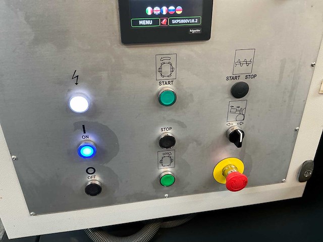 Stokkermill recyclinginstallatie ps600 & k140 flexi (2021–2022) – complete lijn met magnetische transportbanden en zeef – ±496 draaiuren - afbeelding 44 van  56