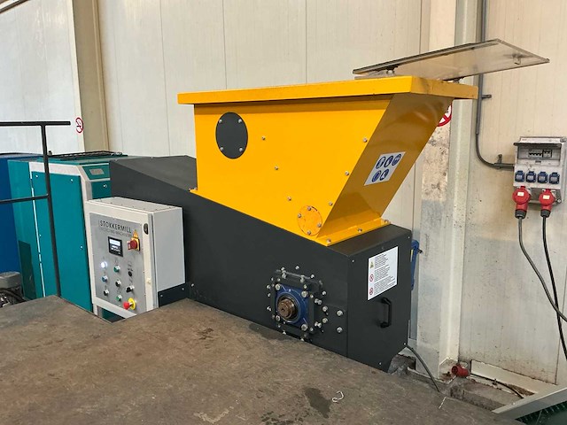 Stokkermill recyclinginstallatie ps600 & k140 flexi (2021–2022) – complete lijn met magnetische transportbanden en zeef – ±496 draaiuren - afbeelding 6 van  56