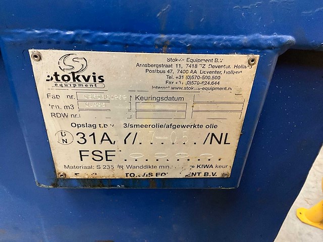 Stokvis olie opvangbak - afbeelding 8 van  8